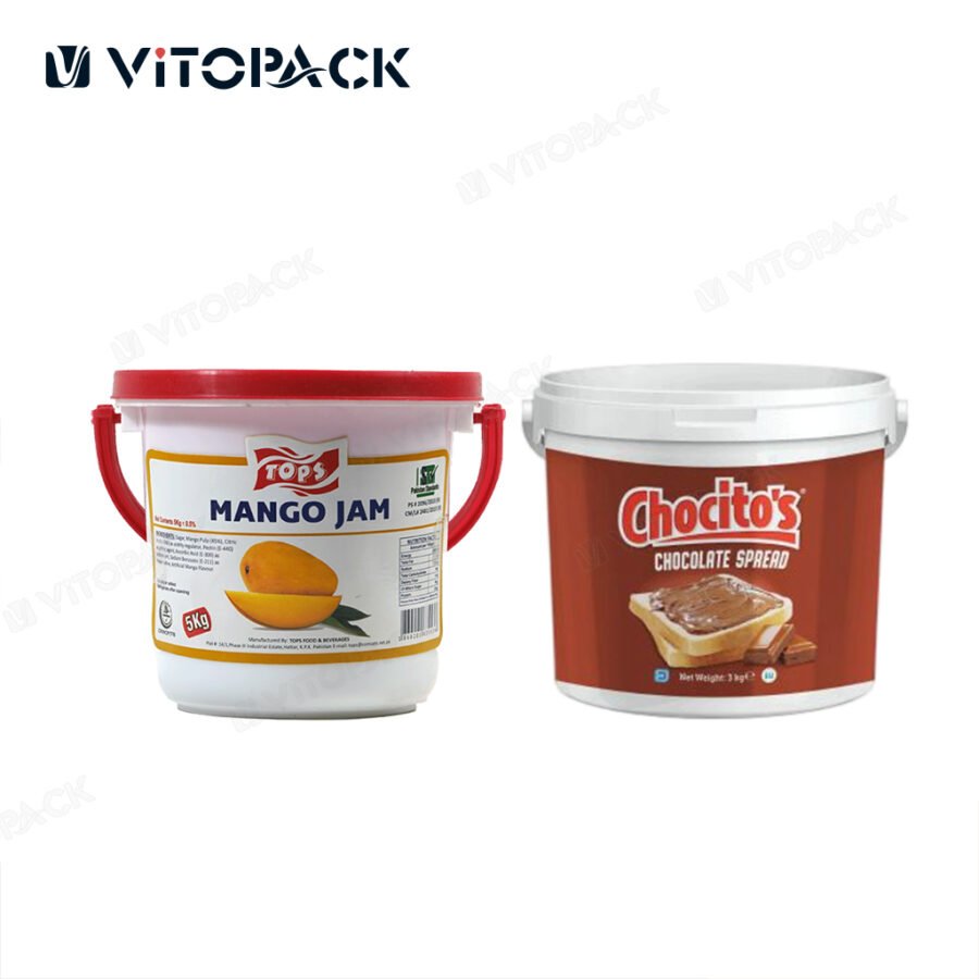 Chocolate Sauce Filling Line with Hood and Heating Agitator3