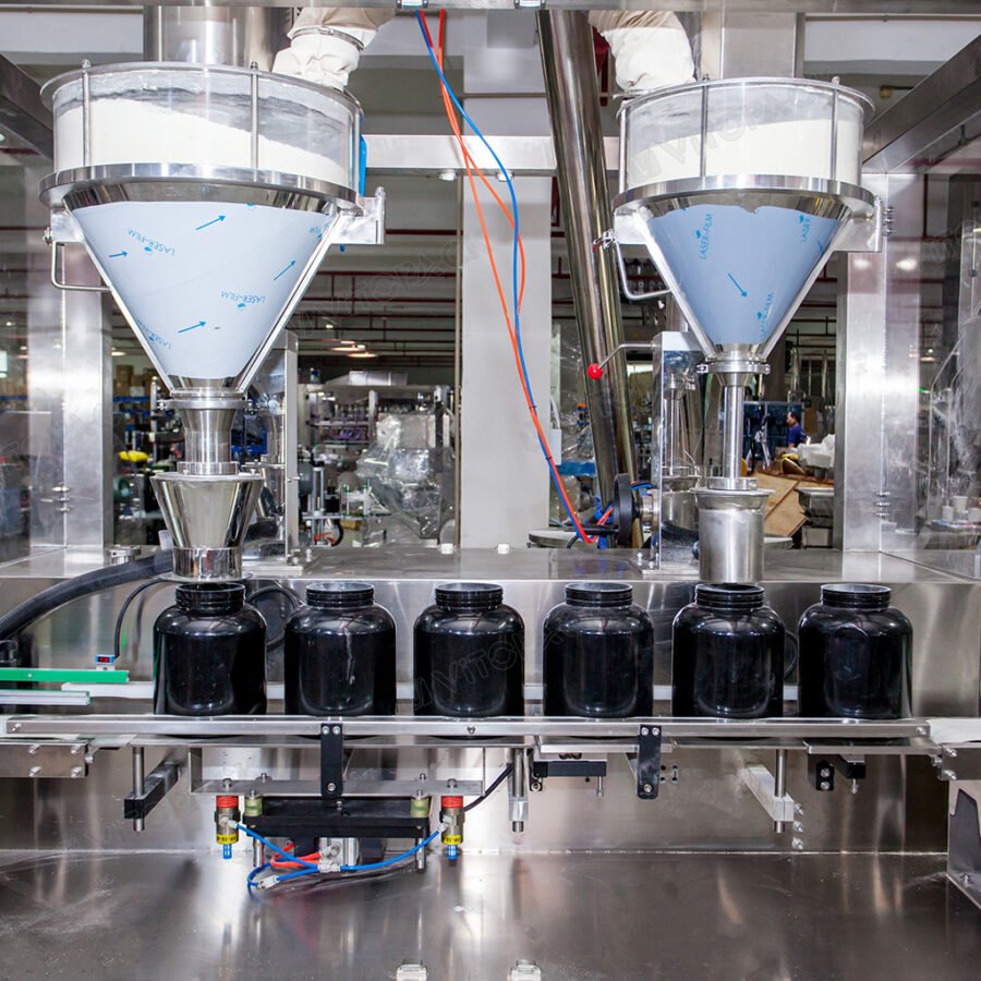 Protein Powder filling process cover1