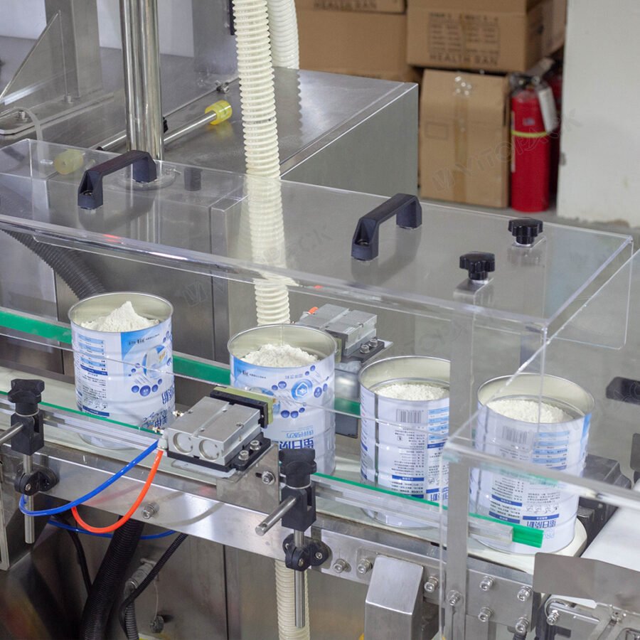 Automated Milk Powder Filling Machine And Filling Line Cover 4