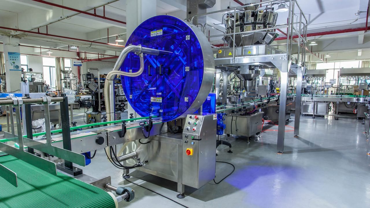 1.Feeding Conveyor-Cereal filling line 25056