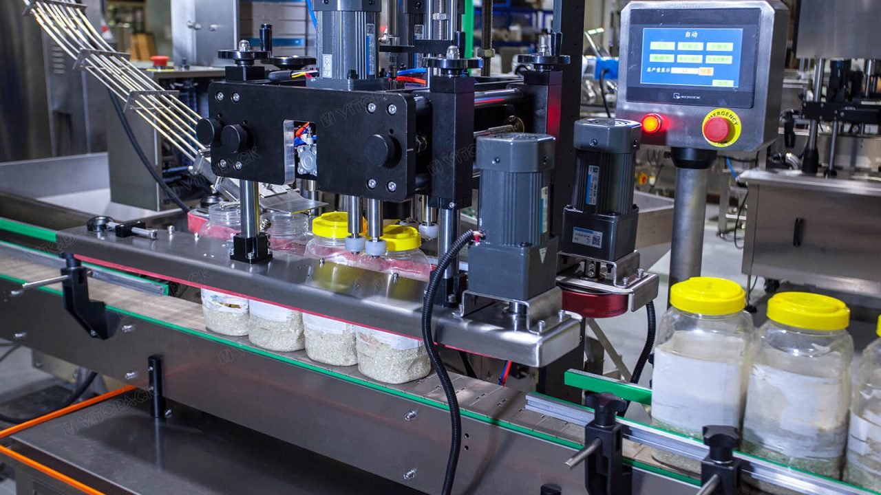 4. Automatic Capping Machine-Cereal filling line 25056