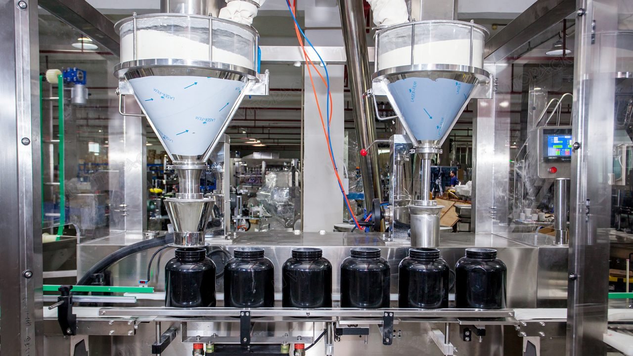 Double Head Weighing Filling Machine
